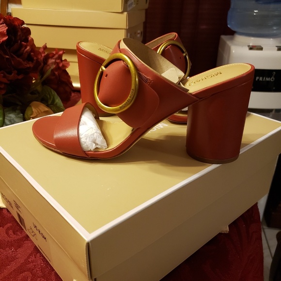 Michael Kors Leather Sandals - Picture 2 of 2